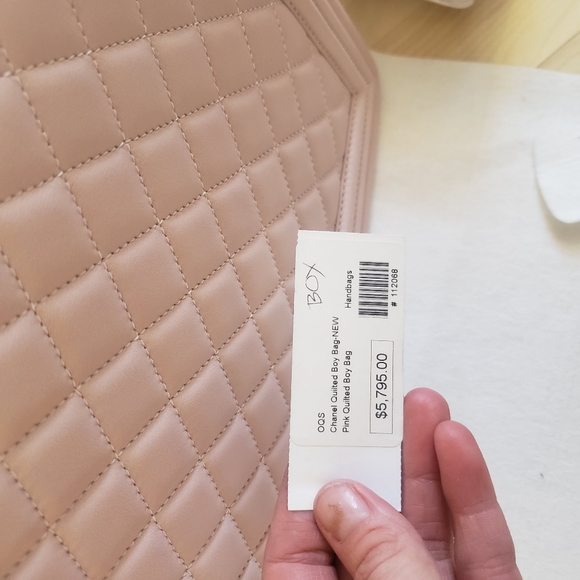 Chanel pink large boy bag - Picture 9 of 11